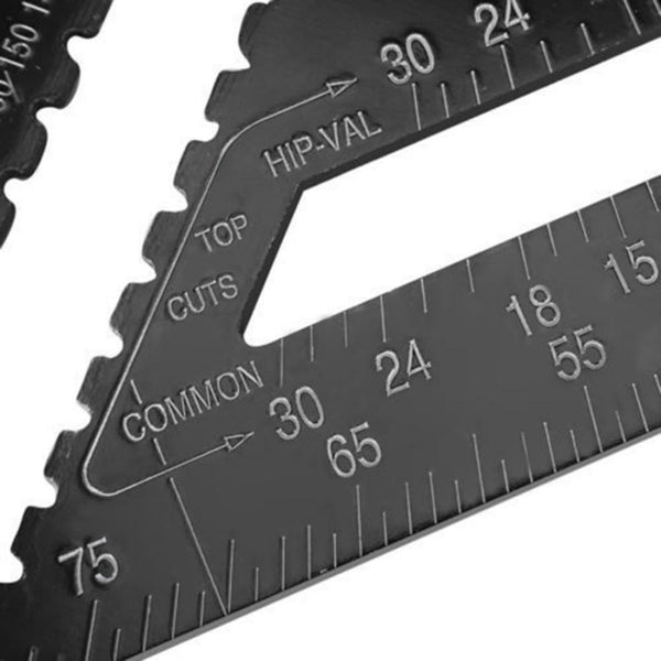 Woodworking Square Layout Gauge Angle Ruler Measuring Tool 7 Inch Black Metric Other Measuring & Layout Tools
