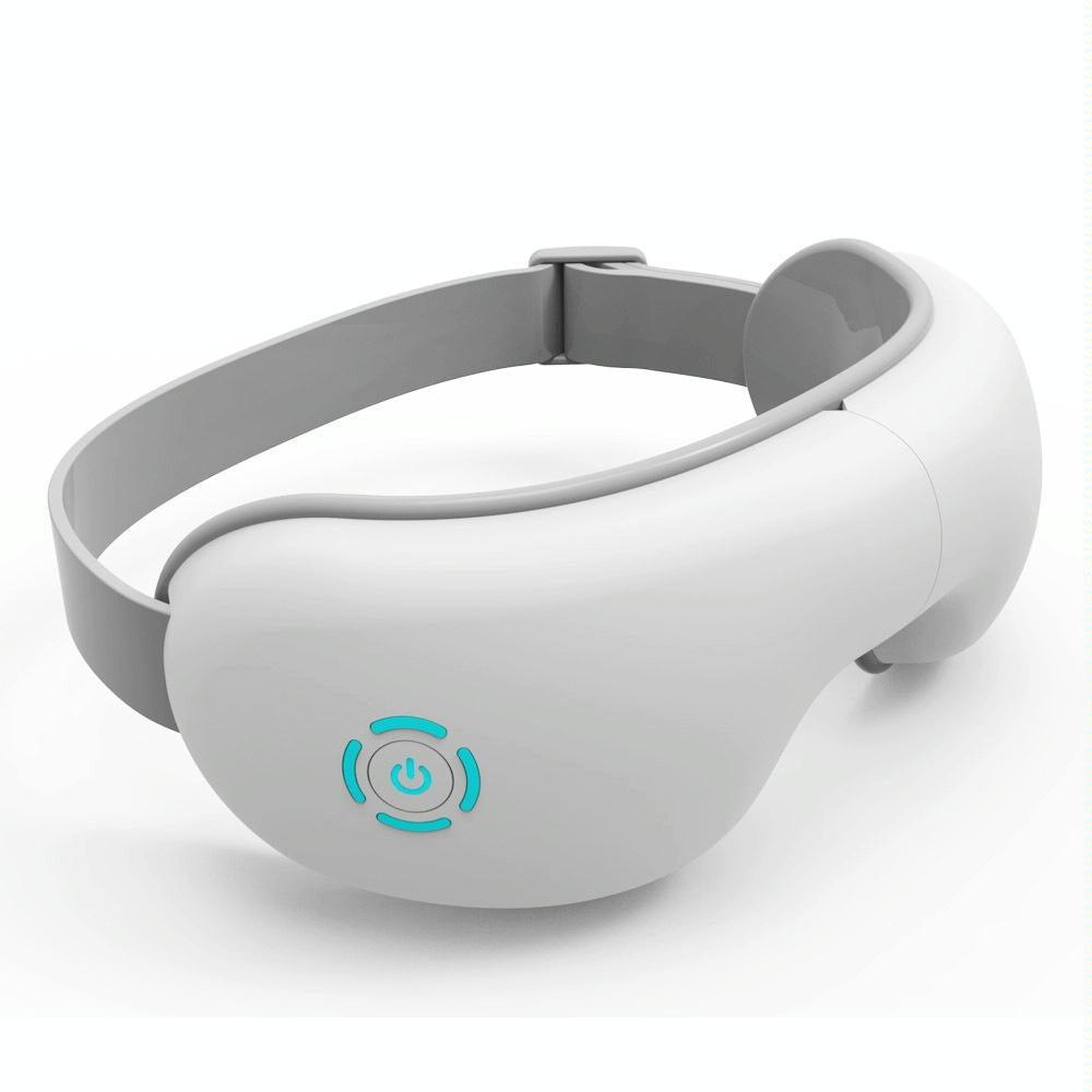 Intelligent Wireless Eye Massager With Vibration & Hot Compress White Massagers