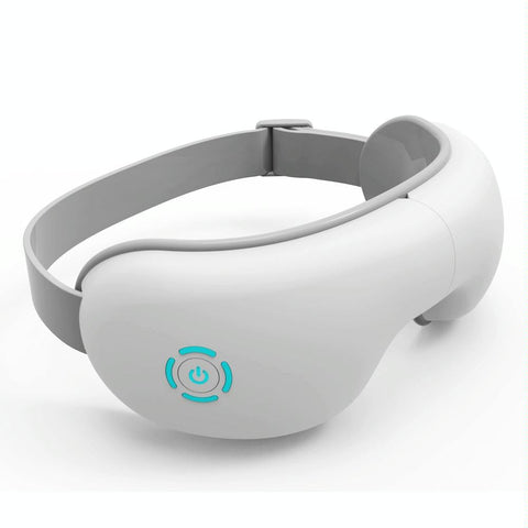 Intelligent Wireless Eye Massager With Vibration & Hot Compress White Massagers