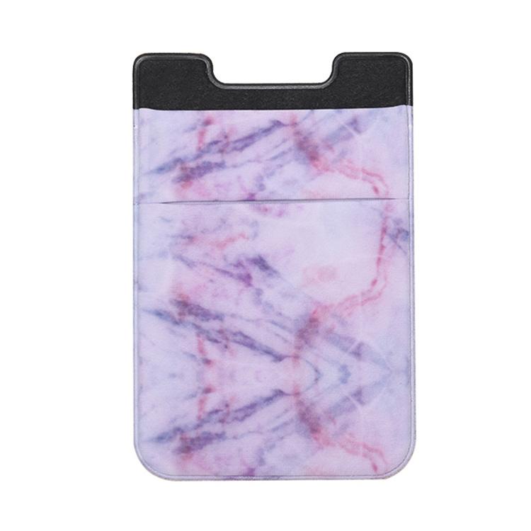Marble Road Stretch Phone Card Holder Sticky Clip Purple Cases Covers & Skins