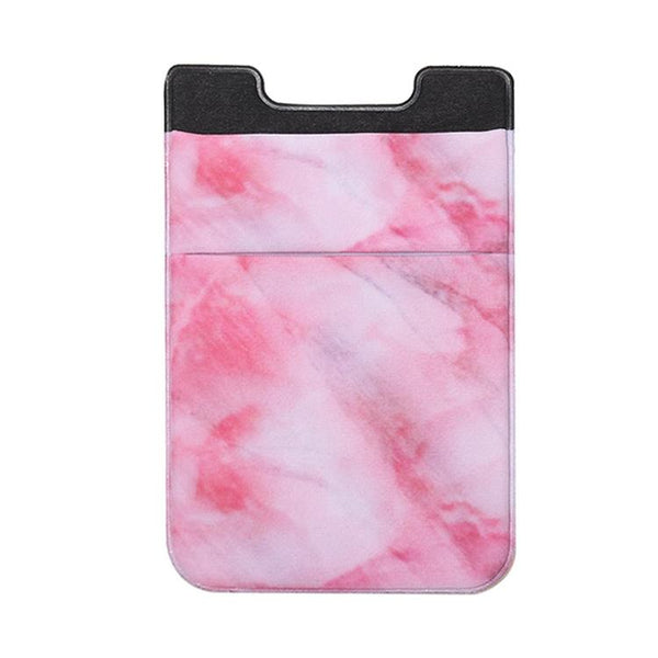 Marble Road Stretch Phone Card Holder Sticky Clip Purple Cases Covers & Skins