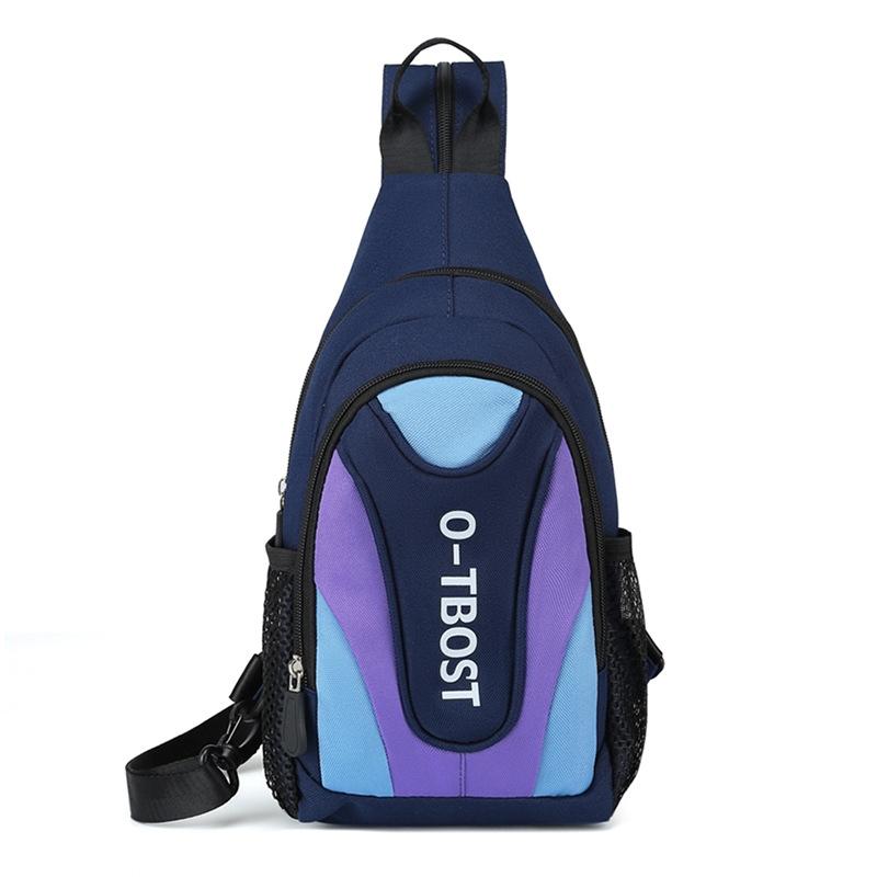 Multifunctional Crossbody Backpack For Outdoor Adventures Dark Blue And Purple Women Backpacks