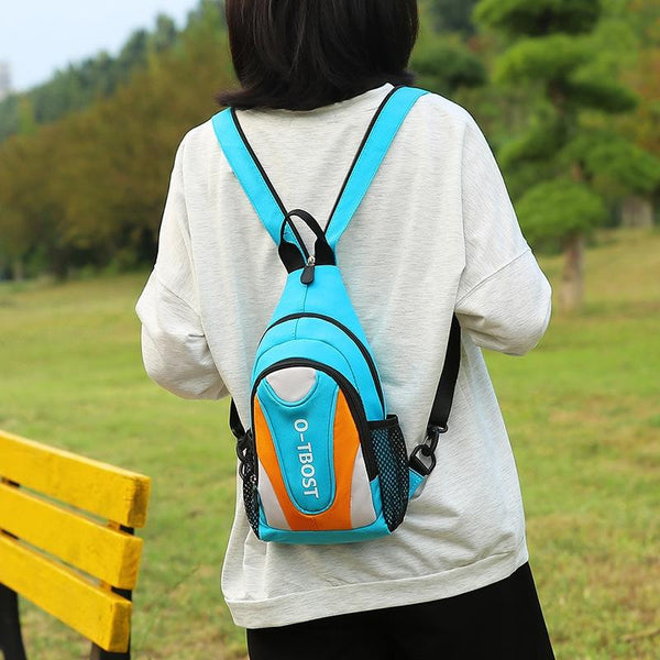 Multifunctional Crossbody Backpack For Outdoor Adventures Dark Blue And Purple Women Backpacks