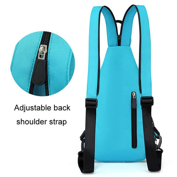 Multifunctional Crossbody Backpack For Outdoor Adventures Dark Blue And Purple Women Backpacks