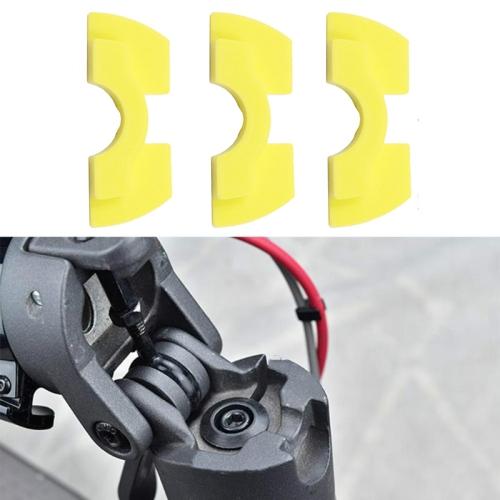 3 Piece Shockproof Rubber Dampers For Xiaomi M365 Scooter Black Accessories Parts