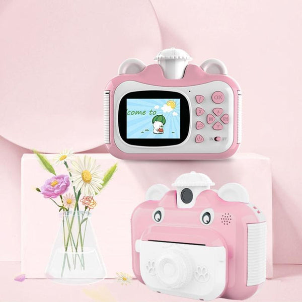 Pink Smart Digital Kids Camera Photo & Video No Memory Card Digital Cameras