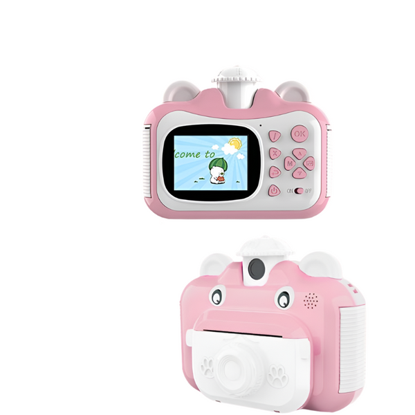 Pink Smart Digital Kids Camera Photo & Video No Memory Card Digital Cameras