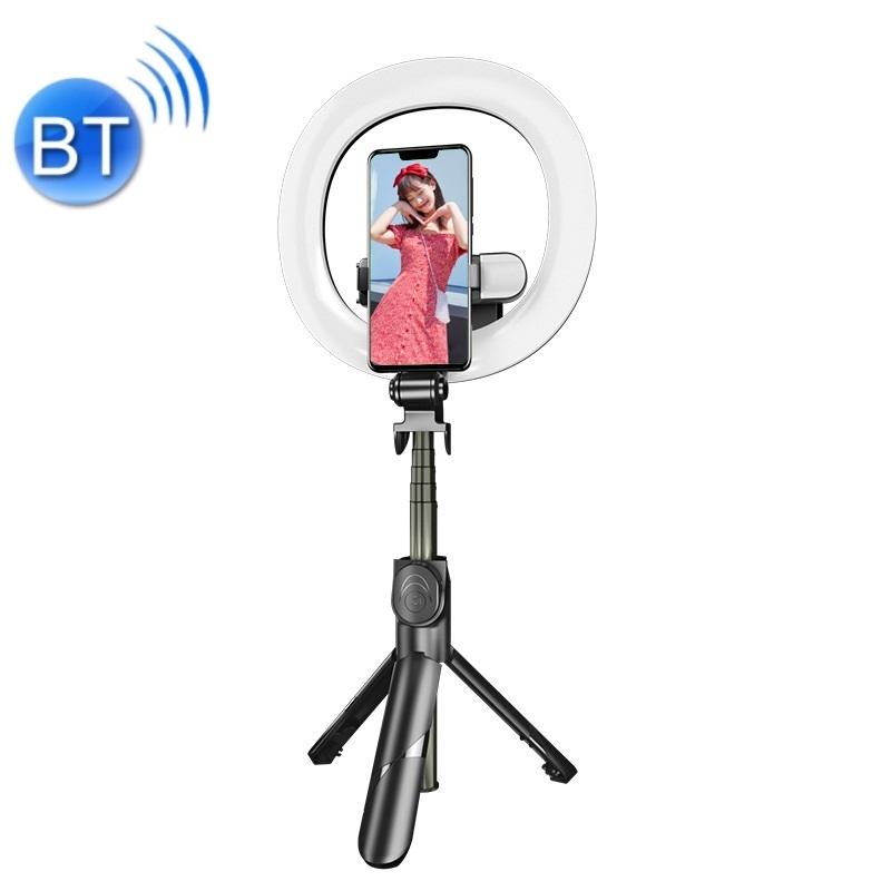Wireless Led Double Fill Light Selfie Stick With Tripod For Live Streaming Selfie Sticks