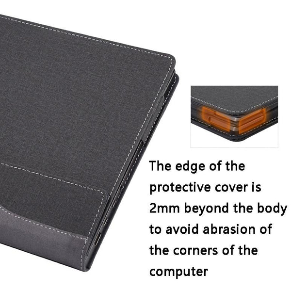 Protective Laptop Case For Hp Envy X360 15 Leather Blue Laptop Cases & Bags
