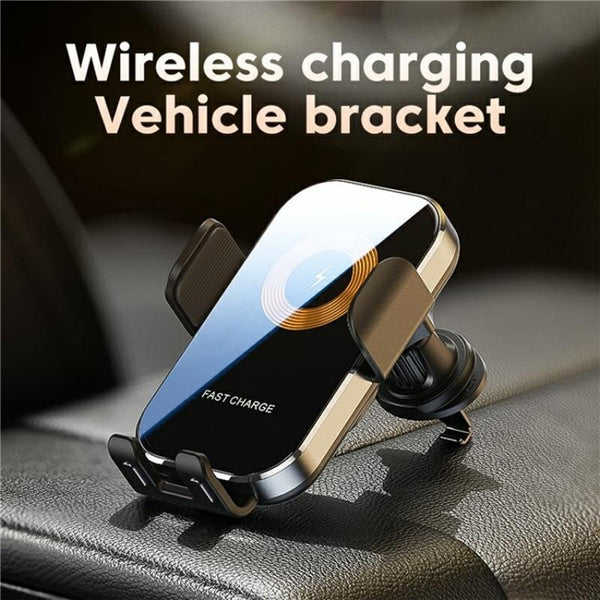 Touch Sensing Car Vent Wireless Charger Holder X12 Black Chargers & Cradles