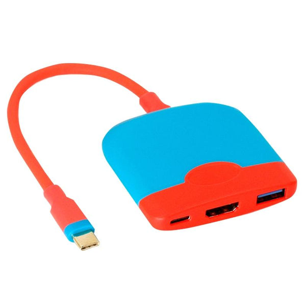 Mobile / Switch Portable Expansion Dock Compact And Versatile Red Blue Chargers & Charging Docks