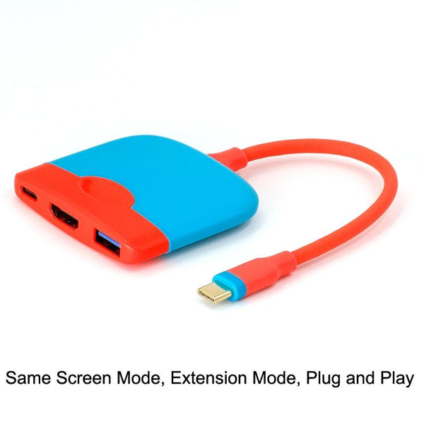 Mobile / Switch Portable Expansion Dock Compact And Versatile Red Blue Chargers & Charging Docks