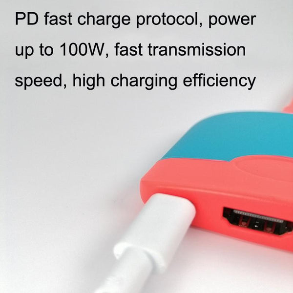 Mobile / Switch Portable Expansion Dock Compact And Versatile Red Blue Chargers & Charging Docks