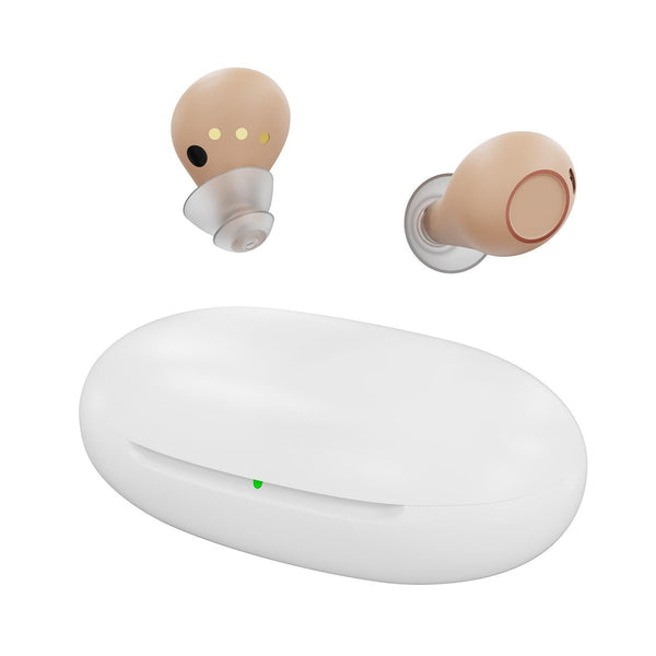 Digital In Ear Tws Hearing Aid Rechargeable & Invisible Skin Colour Other Health Care