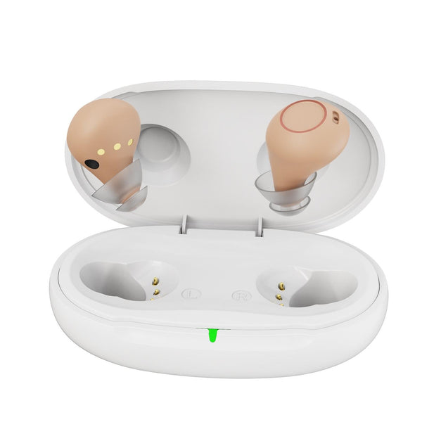 Digital In Ear Tws Hearing Aid Rechargeable & Invisible Skin Colour Other Health Care