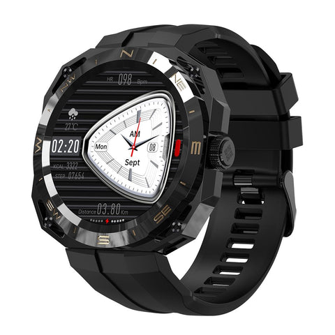 Smart Watch With Heart And Blood Monitoring Colour Screen Black Smart Watches