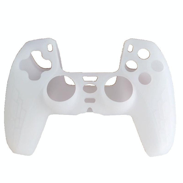 Thickened Non Slip Silicone Case For Ps5 Gamepad Protective Cover White Other Video Game Accessories