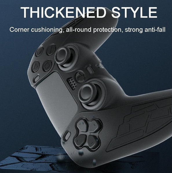 Thickened Non Slip Silicone Case For Ps5 Gamepad Protective Cover White Other Video Game Accessories