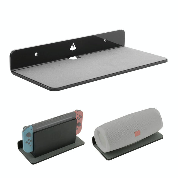 Bluetooth Wall Storage Bracket Home Living Room Organizer White Speaker Mounts & Stands