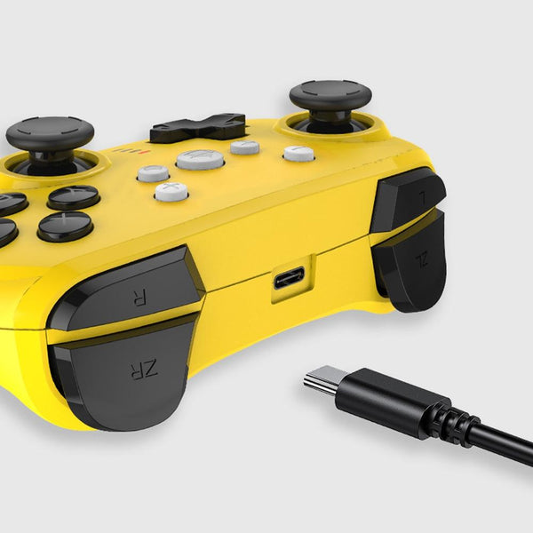 Wireless Game Handle For Nintendo Switch Lite Tooth Design Yellow Controllers & Attachments
