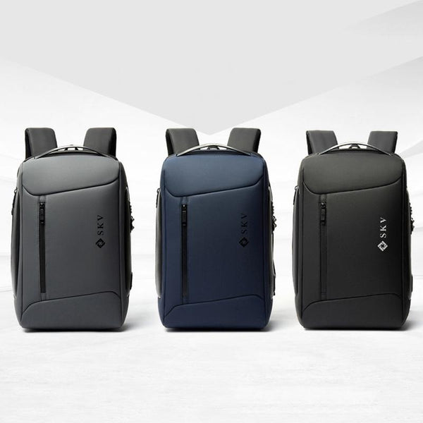 Large Capacity Business Backpack For Men Skv Commute Blue Bags
