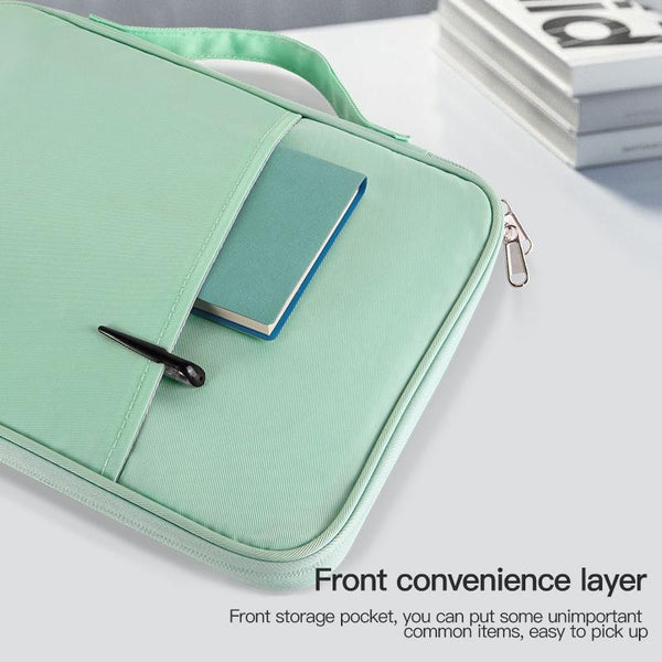Leather Bag With Cloth Texture Blue Bags