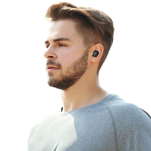 Wireless Sports Bluetooth Lightweight Black Earbuds