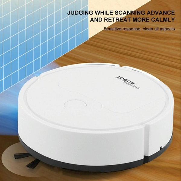 Intelligent 3 1 Mini Sweeping Robot Vacuum Black Vacuum Cleaners