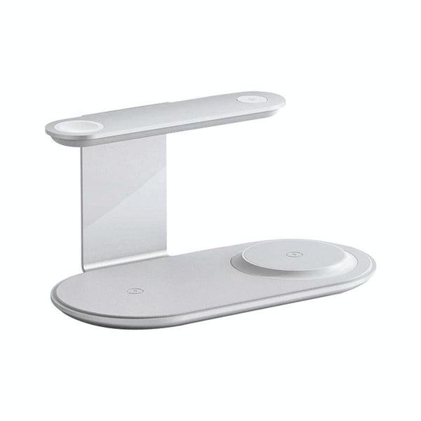 3 In 1 Wireless Charger With Night Light 15W Black Chargers & Cradles