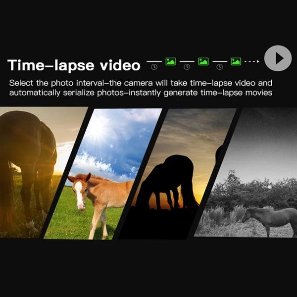 Outdoor Camouflage Dual Lens Infrared Camera With 4K Resolution And Night Vision Security Cameras