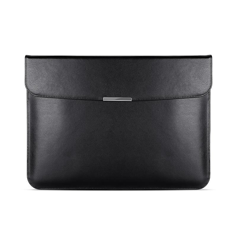Leather Laptop Sleeve Ultra Thin And Stylish Black Laptop Cases & Bags