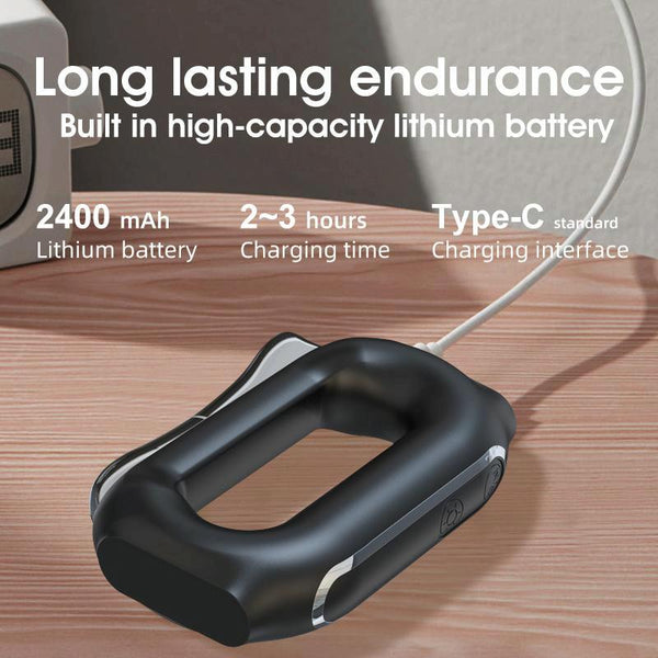 Electric Heating Ems Meridian Dredge Fascia Knife Pain Relief Tool Black Massagers