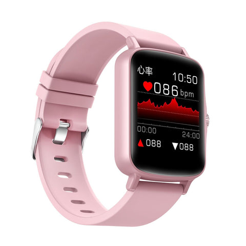 1.44 Inch Ip67 Waterproof Smart Watch With Hd Touch Screen Pink Smart Watches