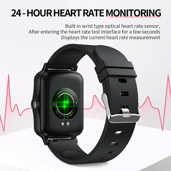 1.44 Inch Ip67 Waterproof Smart Watch With Hd Touch Screen Pink Smart Watches