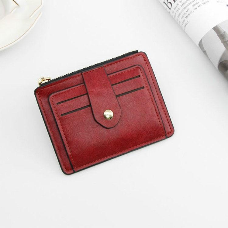Multi Function Card Holder For Bank Certificates & Advertising Gifts Red Business Card Holders