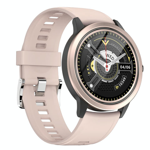 1.32 Inch Ips Hd Screen Smart Watch Support Bluetooth Calling / Blood Pressure Monitoring Pink Smart Watches