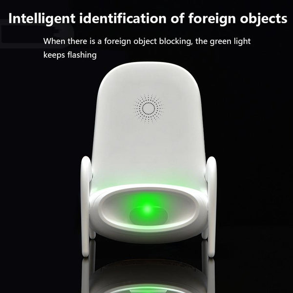 Wireless Charger With Amplifier Chair Shape White Chargers & Cradles