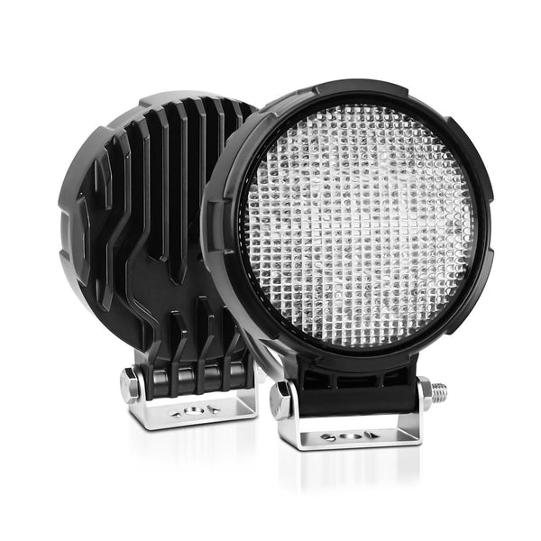 4 Inch Flood Surface Mixed Luminous Anti Glare Lens Round Light D0084 Led Car Lights