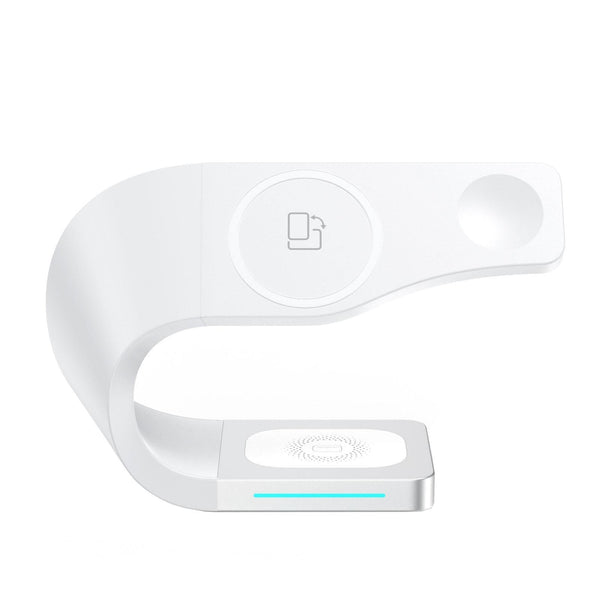 4 In 1 Wireless Charger For Phone Watch Airpods Black Chargers & Docking Stations