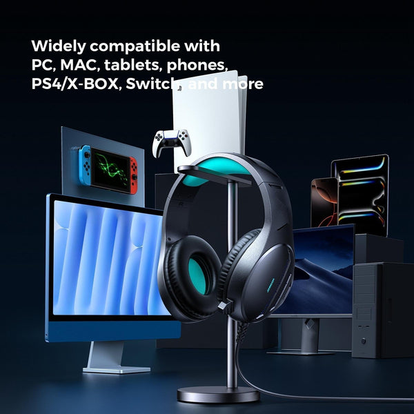 Black Gaming Headset With Joyroom Jhead Jr Hg2 Headsets