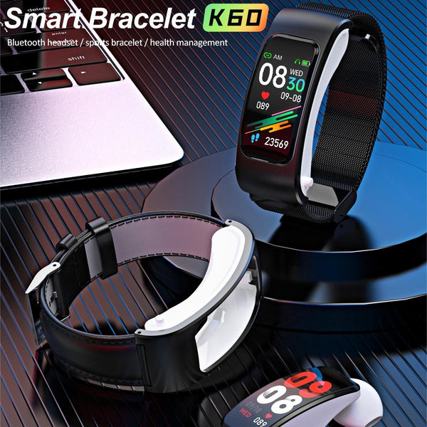 1.08 Inch Waterproof Smart Watch With Bluetooth Call Black Smart Watches