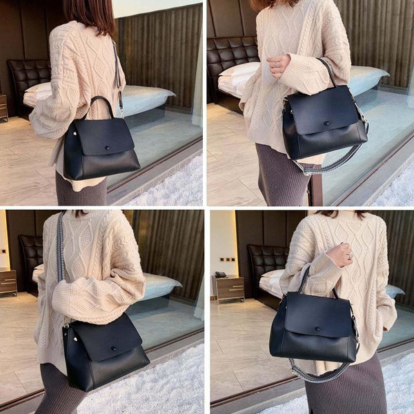 Versatile Autumn / Winter Shoulder Bag For Women Khaki Women's Bags & Handbags