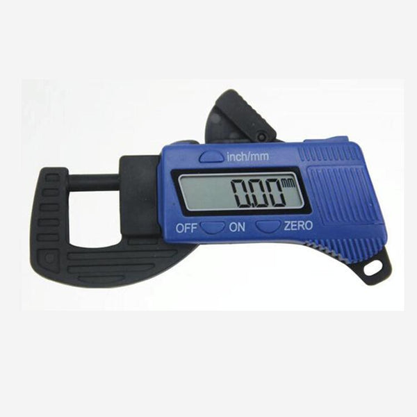 Digital Thickness Gauge For Professional Construction Plastic Red Other Test & Measurement