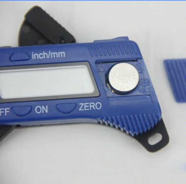 Digital Thickness Gauge For Professional Construction Plastic Red Other Test & Measurement
