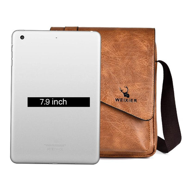 Retro Crossbody Messenger Bag Large Capacity Black Bags