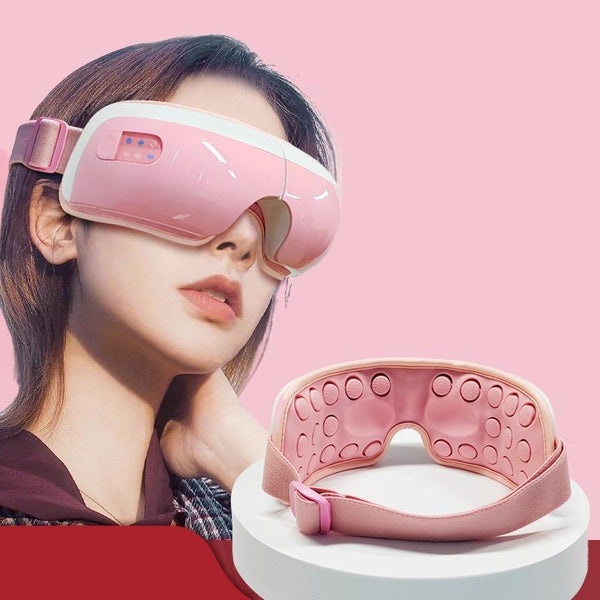 Eye Massager With Hot Compress Black Massagers