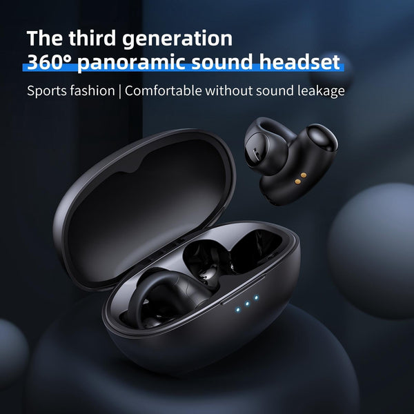 Wireless Bluetooth Earphone Mounted T306 Black Earbuds