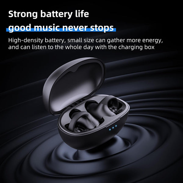 Wireless Bluetooth Earphone Mounted T306 Black Earbuds