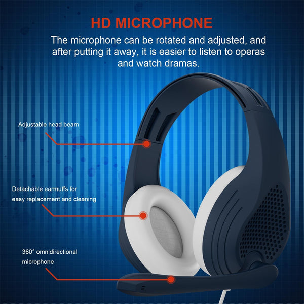 Gaming Headset With Mic 3.5Mm Port Rose Gold Headsets