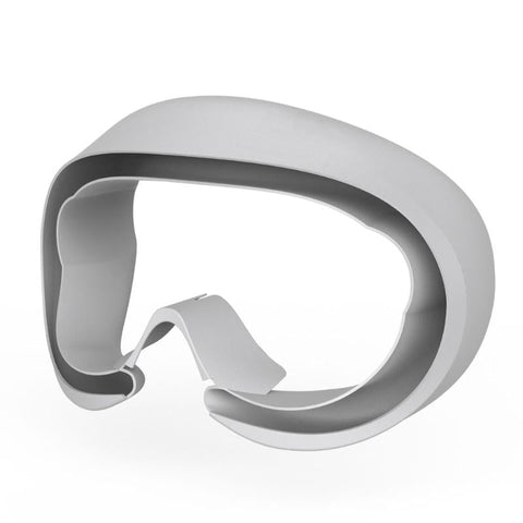 Vr Eye Pads Silicone For Pico 4 Light Gray Controllers & Attachments